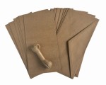 10 szt baza DL do kartek świątecznych koperta kraft DL DIY papeteria święta