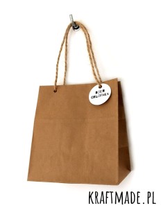 Torebka papierowa 10 szt  15x14x9 cm  DZIEŃ CHŁOPAKA