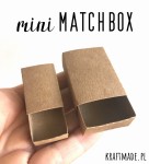 Pudełka wysuwane MINI matchbox 3x4 cm 10 sztuk miniaturowe najmniejsze 