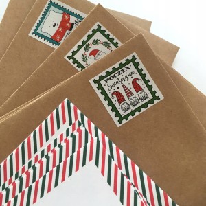List kartka do św. Mikołaja papeteria świąteczna EKO koperty sznurek świąteczny